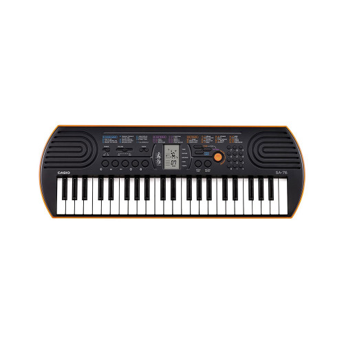 CASIO SA-76 Mini Orange Piano - Without Adaptor